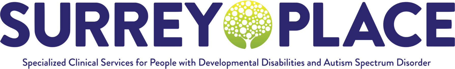 The logo of Surrey Place