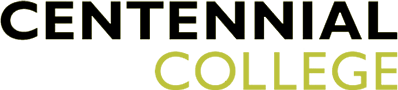 The logo of Centennial College