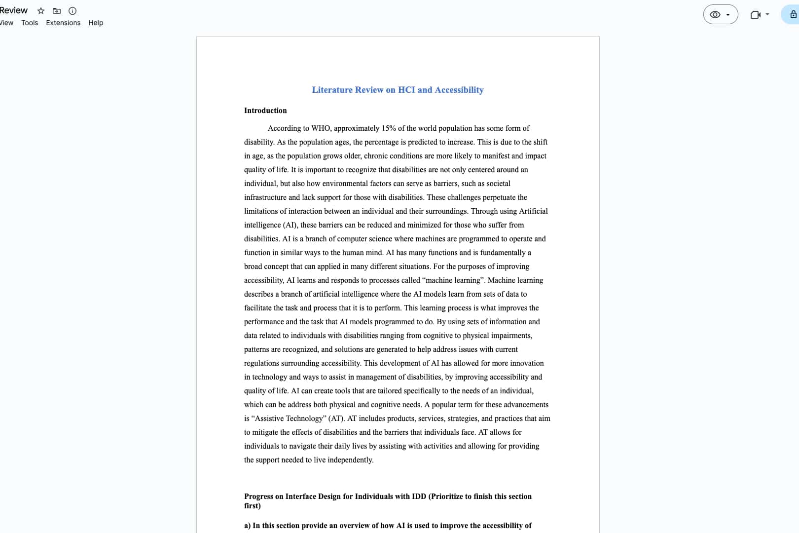 A document describing the guidelines for participation in co-design workshops